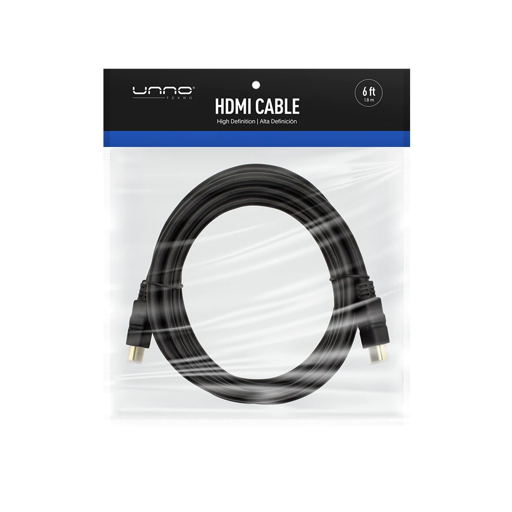 Unno CB4106BK HDMI MM 6FT